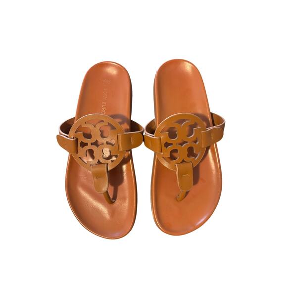 Tory Burch Miller Cloud Thong Sandals Leather (no size visible, about size 7) - Picture 3 of 7